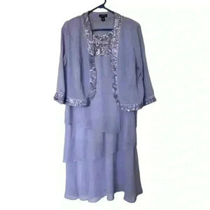 Le Bos Lavender Mother of the Bride Dress